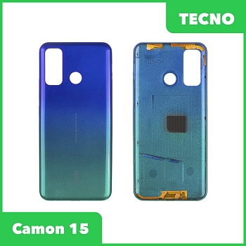 Задняя крышка для Tecno Camon 15 (CD7) (темно-зеленый)