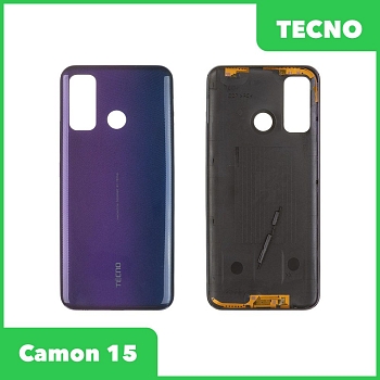 Задняя крышка для Tecno Camon 15 (CD7) (фиолетовый)