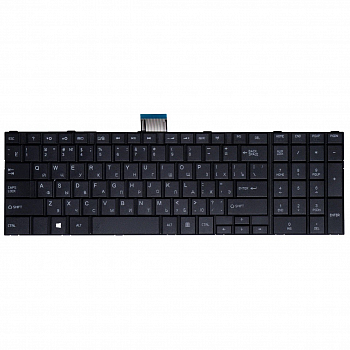 Клавиатура для ноутбука Toshiba Satellite C850, C870, C875, черная